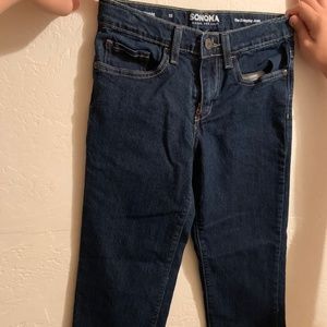 LOT 2 PAIRS! Sonoma boys 10 jeans great condition!